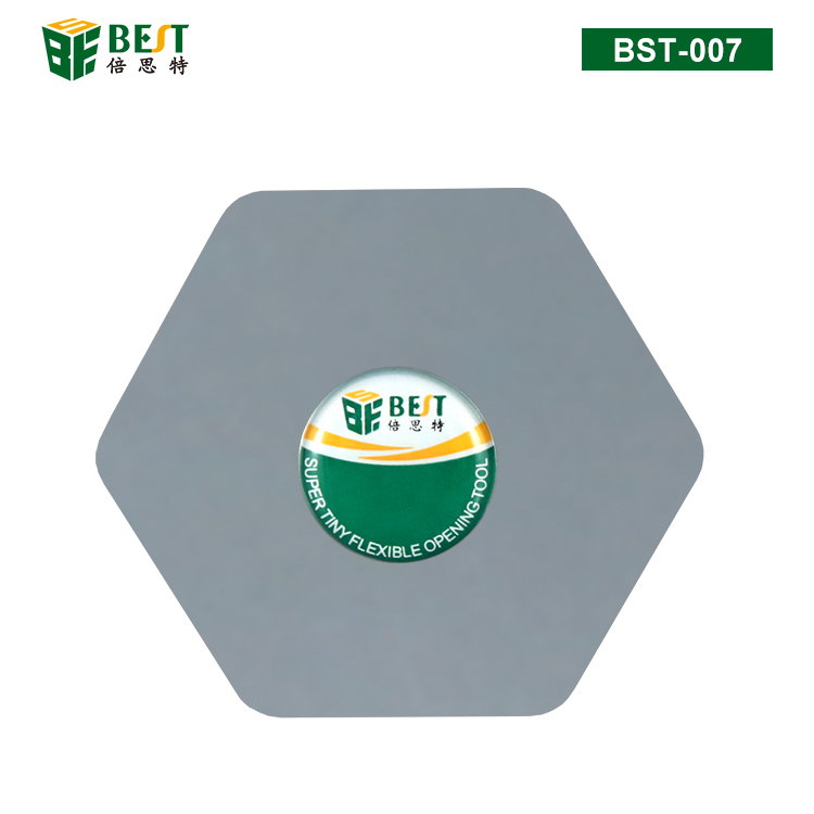 BST-007 不銹鋼開(kāi)機(jī)片（六邊形）