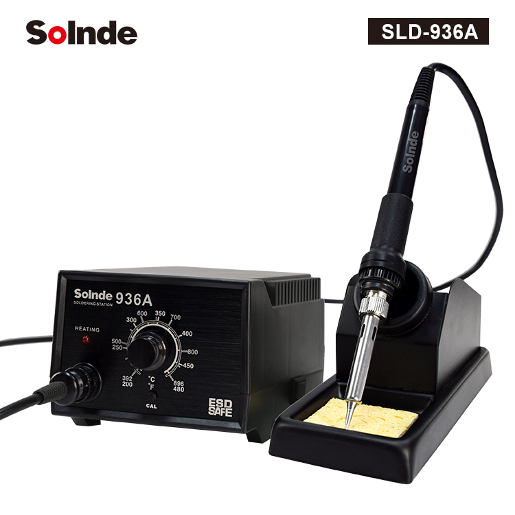 SLD-936A 無鉛可調(diào)恒溫焊臺(tái) 可調(diào)套裝工業(yè)電烙鐵 手機(jī)維修75W電烙鐵